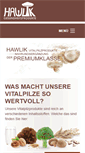 Mobile Screenshot of hawlik-vitalpilze.de